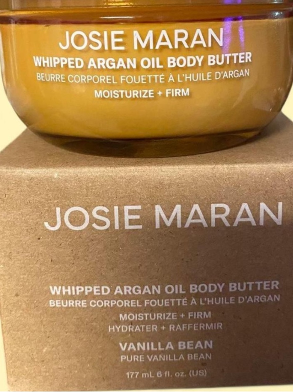 JOSIE MARAN Whipped Argan Oil Body Butter